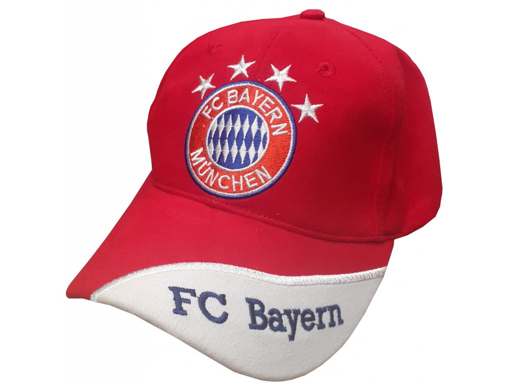 Kšiltovka FC Bayern Mnichov červená