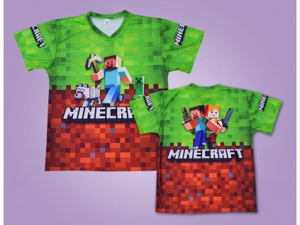 Dětské tričko Minecraft