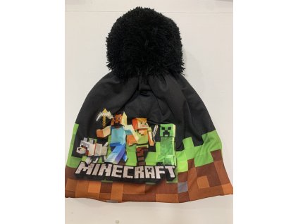 Dětská zimní čepice Minecraft
