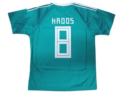 Fotbalový dres Kroos 8 Německo - výprodej  povánoční sleva
