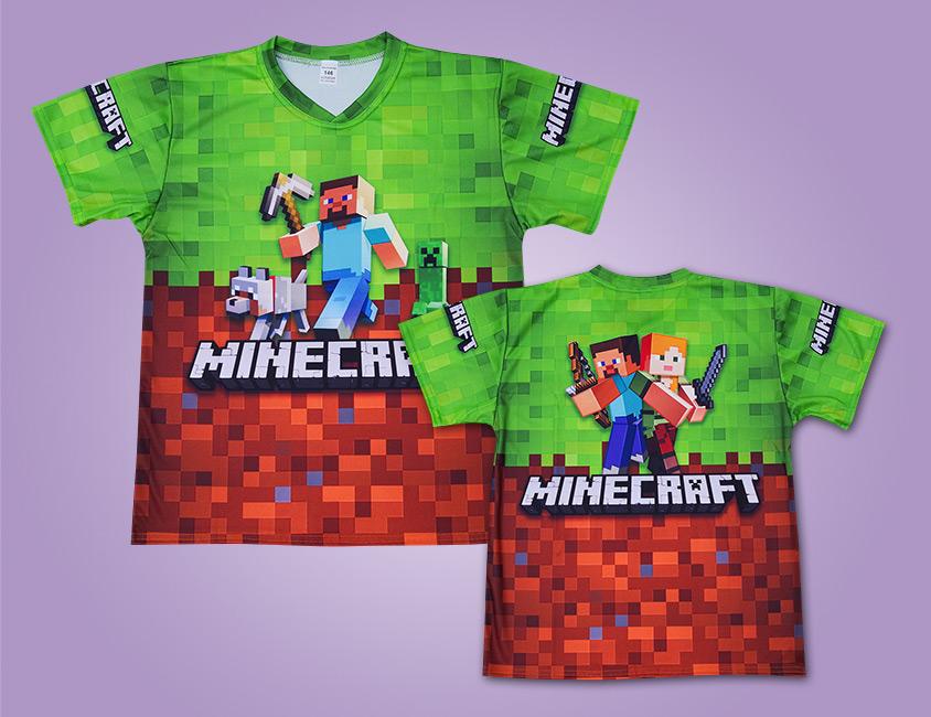 Tričko dětské Minecraft Velikost: 128 cm (4-6 let) Akční cena