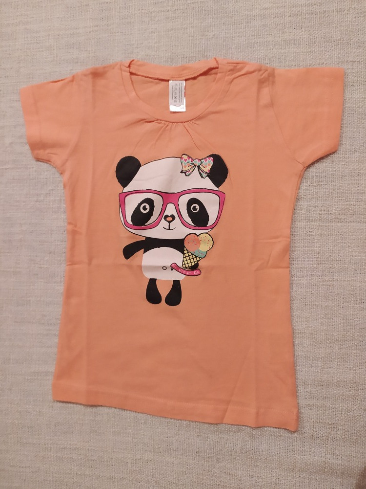 Dívčí tričko Panda Velikost: 104 cm 1-2 roky