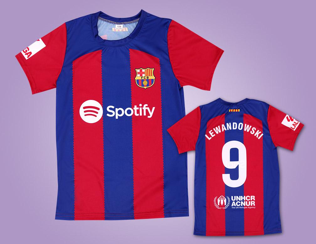 Fotbalový dres Barcelona 9 Lewandowski 2024 Velikost: 128 cm (4-6 let)