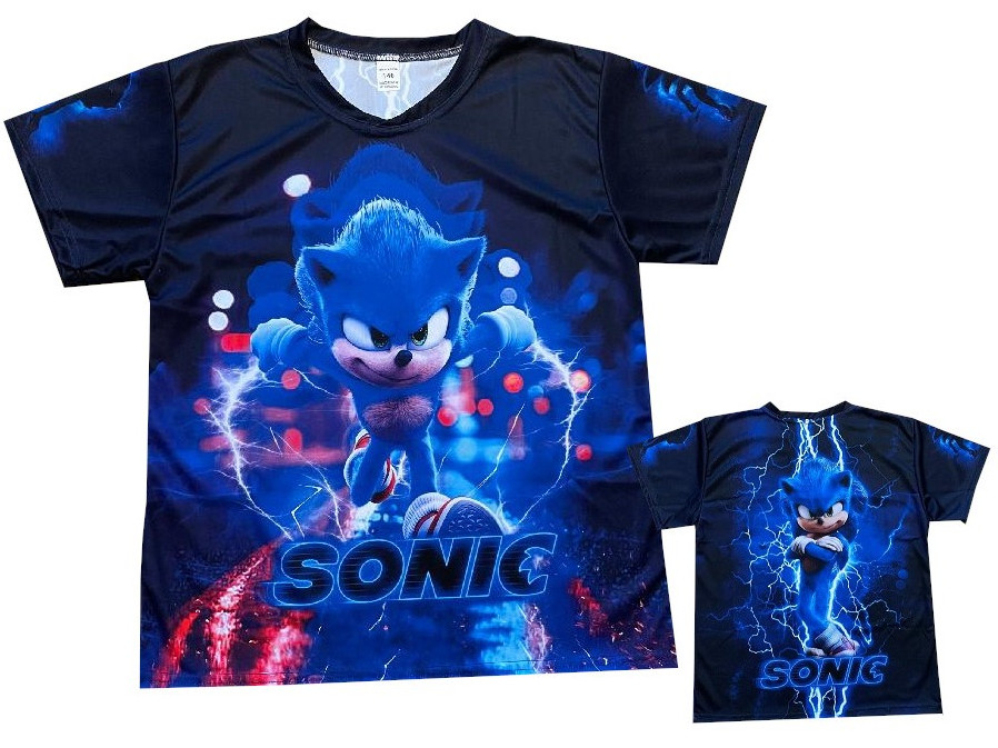 Dětské tričko Sonic blesk Velikost: 116 cm (3-4 roky)