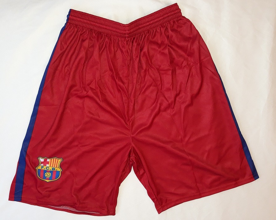 Fotbalové trenky FC Barcelona červené výprodej Velikost: XXL