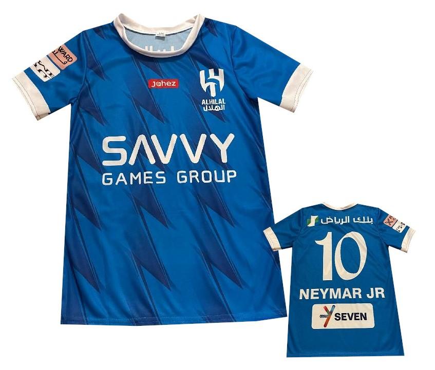 Fotbalový dres 10 Neymar Alhilal 2024 Velikost: 134 cm (6-7 let)