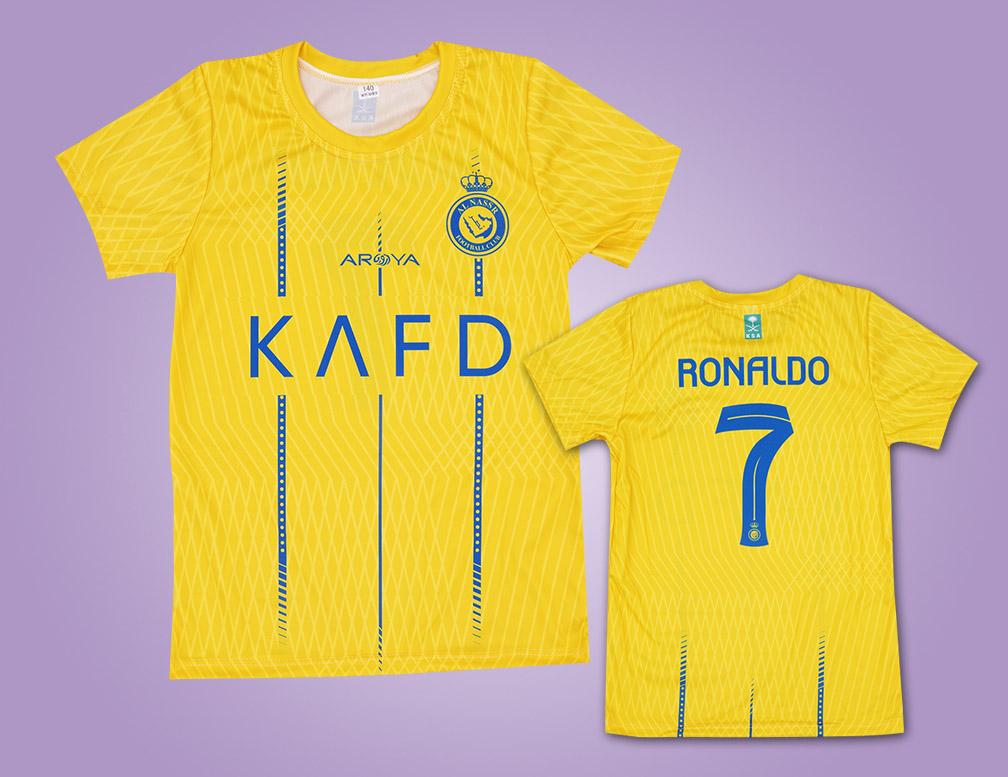 Dres fotbalový RONALDO 7 Al Nassr 2024 Velikost: 122 cm (4-5 let)