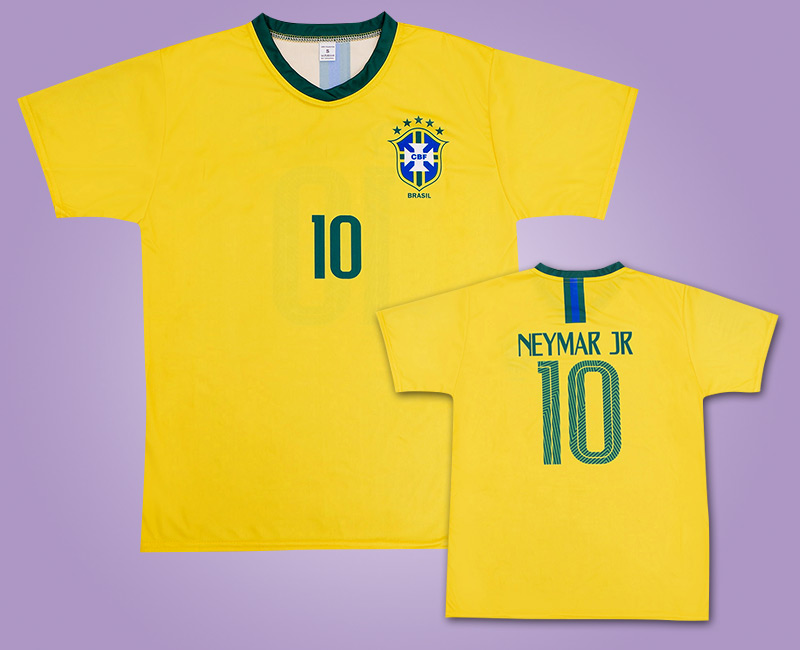 Fotbalový dres Brazília Neymar Velikost: 158 cm (12-13 let)