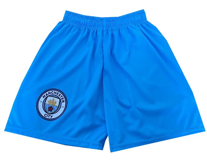 Fotbalové trenky Manchester City 2024 modré Velikost: 116 cm (3-4 roky)