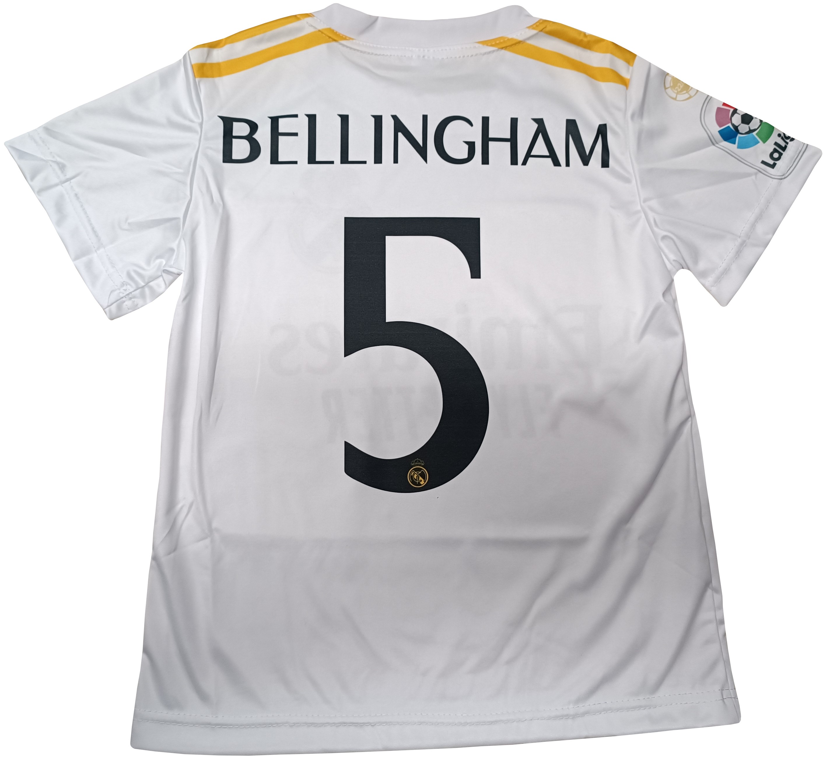 Fotbalový dres BELLINGHAM 5 Real 2023 Velikost: 128 cm (4-6 let) povánoční sleva