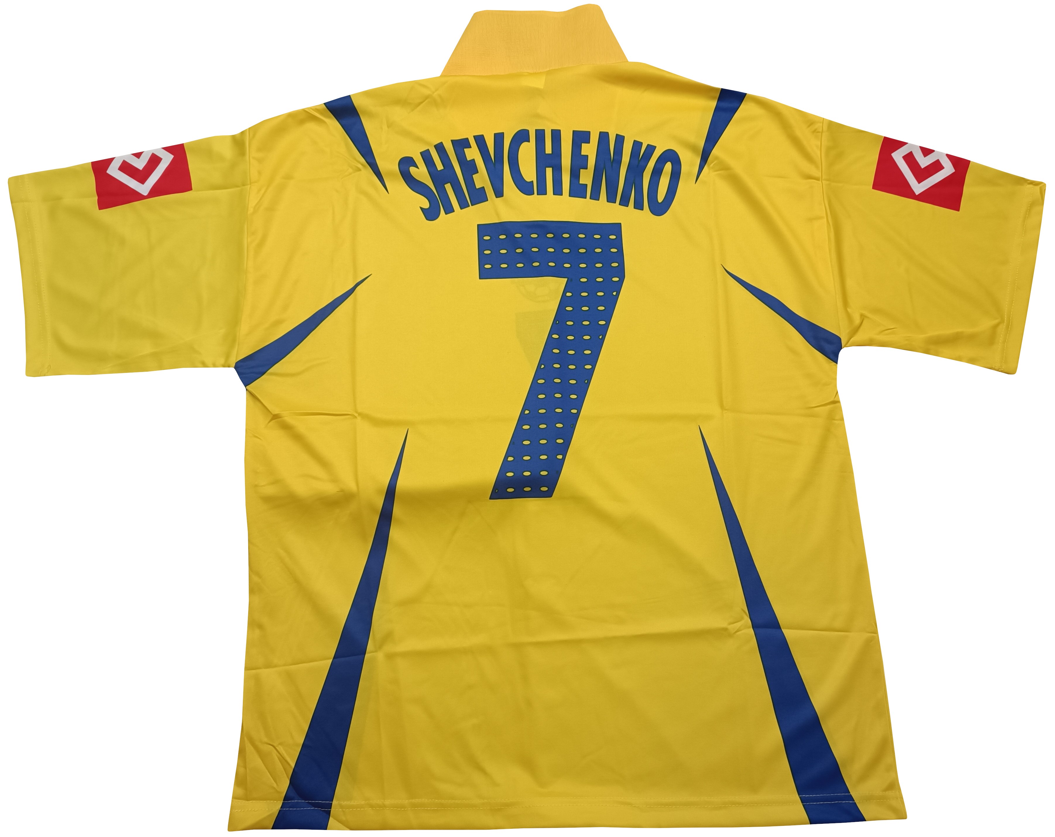 Fotbalový dres Shevchenko 7 Ukrajina - výprodej Velikost: S povánoční sleva