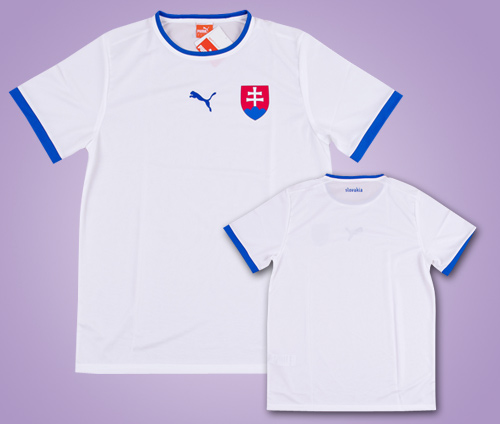 Fotbalový dres Slovensko 2015 bílý Velikost: XL výprodej