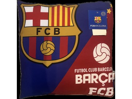 Polštářek FC Barcelona 40x40 cm