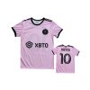 Dětský dres Messi Miami růžový