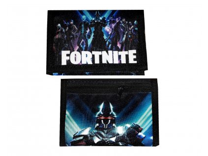 Peněženka Fortnite světle modrá (Barva jet black)