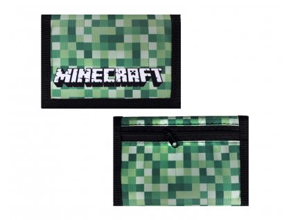 Peněženka Minecraft zelená (Barva zelena)