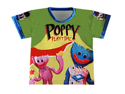 Tričko POPPY zelené