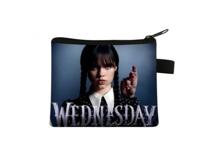 New Wednesday Addams Gothic Wallet Coin Purse Student Polyester Card Bag Simple Coin Storage Bag Birthday.jpg 640x640