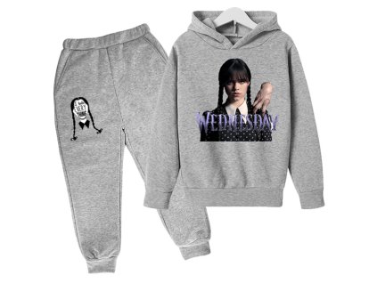 Kids Wednesday Addmas Family Fashion Tracksuit 4 14 Years Boys Girls Hoodie Tops Pants 2pcs Streetwear.png 640x640