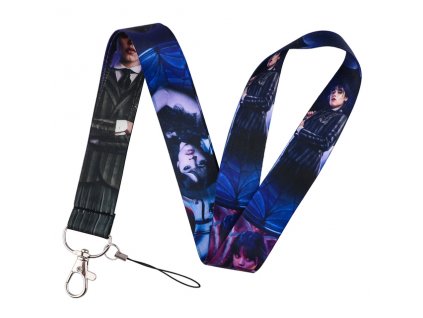 Wednesday Neck Strap Lanyards for Keys Keychain Badge Holder ID Credit Card Pass Hang Rope Lariat.jpg 640x640 (2)