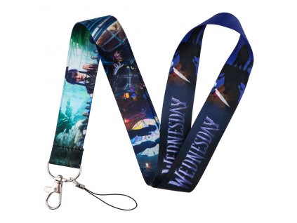 Wednesday Neck Strap Lanyards for Keys Keychain Badge Holder ID Credit Card Pass Hang Rope Lariat.jpg 640x640 (1)