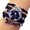 Wednesday Addams Leather Bracelet Fashion Braided Wristband The Addams Family Fine Jewelry Accessories Kids Birthday Gifts.jpg 640x640