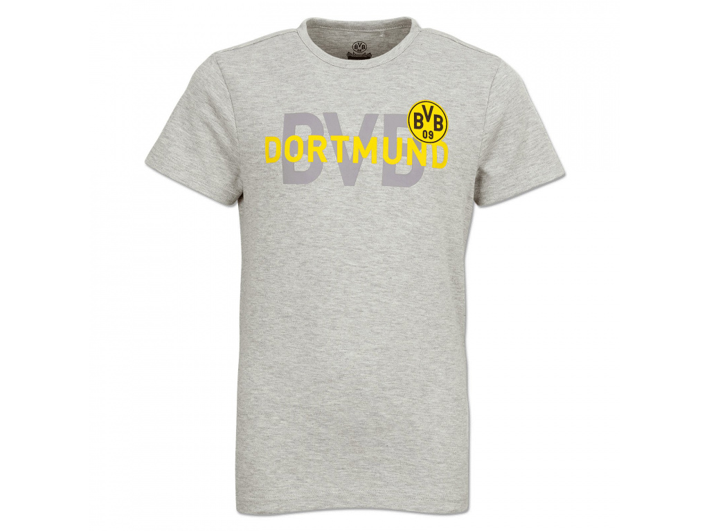 Dětské Tričko Borussia Dortmund Grey