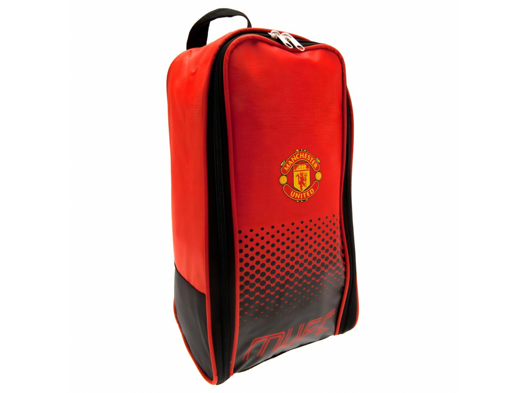 Taška na kopačky Manchester United FC, červeno-černá