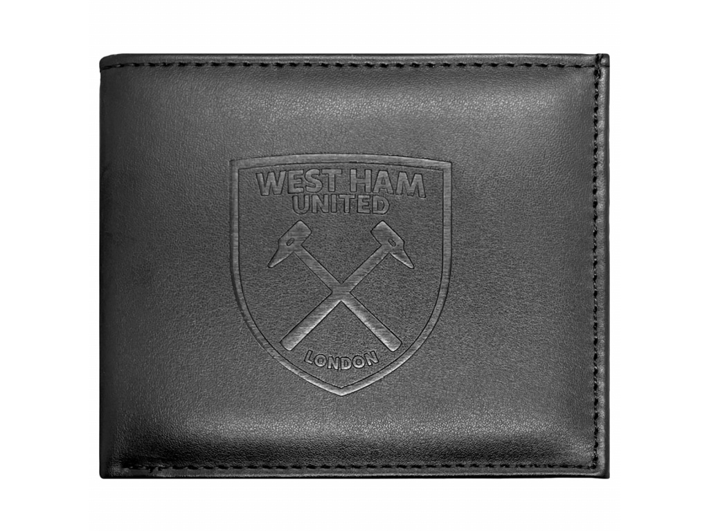 Peněženka West Ham United FC, umělá kůže, černá