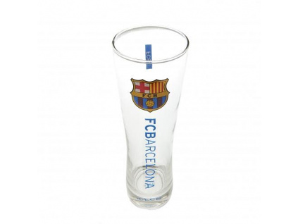 Vysoká pivní sklenice FC Barcelona