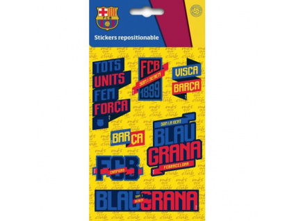 Samolepky FC Barcelona mini