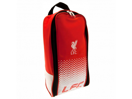 Taška na boty Liverpool FC, červeno-bílá, 35x18x12 cm