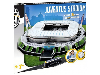 3D puzzle Juventus Turín FC, replika stadionu, 67 dílků