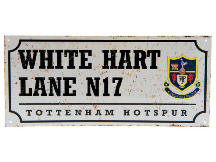 Plechová cedule Tottenham Hotspur FC 40x18 cm