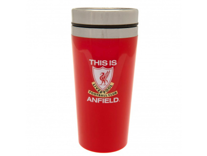 Cestovní hrnek Liverpool FC, červený, 450 ml