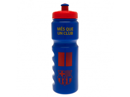 Sportovní láhev na pití FC Barcelona, modrá, push/pull víčko, 750 ml
