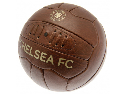Fotbalový míč Chelsea FC, Retro styl, umělá kůže, vel. 5