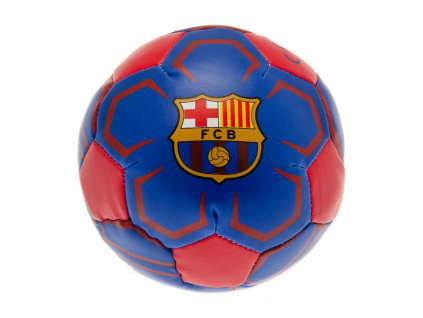 Pěnový míček FC Barcelona, modro-červený, měkký, 10 cm