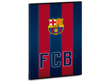 Školní Sešit 445 FC Barcelona, Čtverečkovaný Bílý Papír A4, 40 Listů