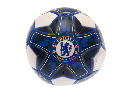 Pěnový míček Chelsea FC, modro-bílý, měkký, 10 cm