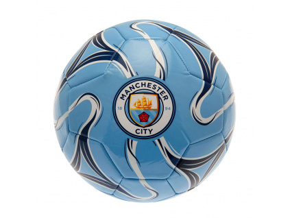 Fotbalový míč Manchester City FC, modrý, vel. 1