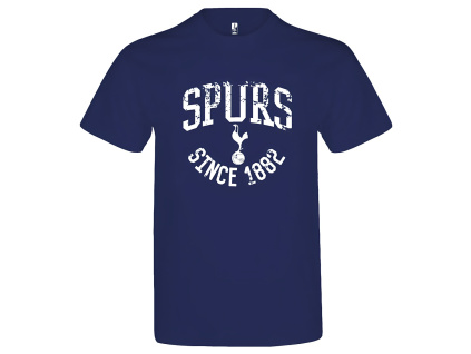 Tričko Tottenham Hotspur FC, modré, SPURS, 100% bavlna