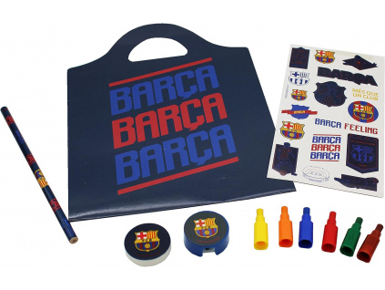 Omalovánky a výtvarné potřeby FC Barcelona