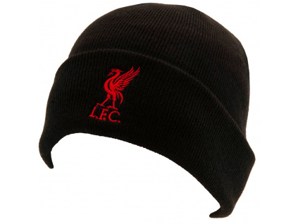 Čepice Liverpool FC, černá, univerzální velikost