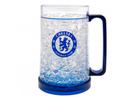 Chladící půllitr Chelsea FC, modrý, plast, 420 ml