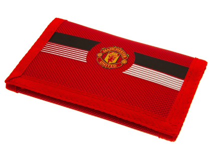 Peněženka Manchester United FC, červená, nylon