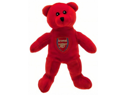 Plyšový medvídek Arsenal FC, červený, 20 cm