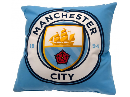 Polštářek Manchester City FC, modrý, 40x40