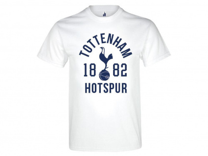Tričko Tottenham Hotspur FC, 1882, bílé, bavlna