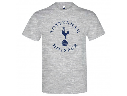 Tričko Tottenham Hotspur FC, šedé, bavlna